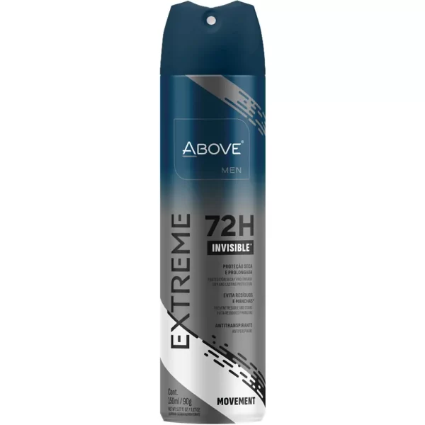 Desodorante Antitranspirante Aerossol Extreme Movement Men Above 150ml