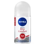 Desodorante Roll On Nivea Feminino Dry Comfort 50ml