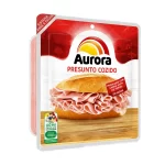 Presunto Cozido Fatiado Aurora 180g